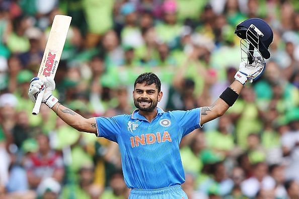 A century against Pakistan in the WC further enhanced Kohli's reputation